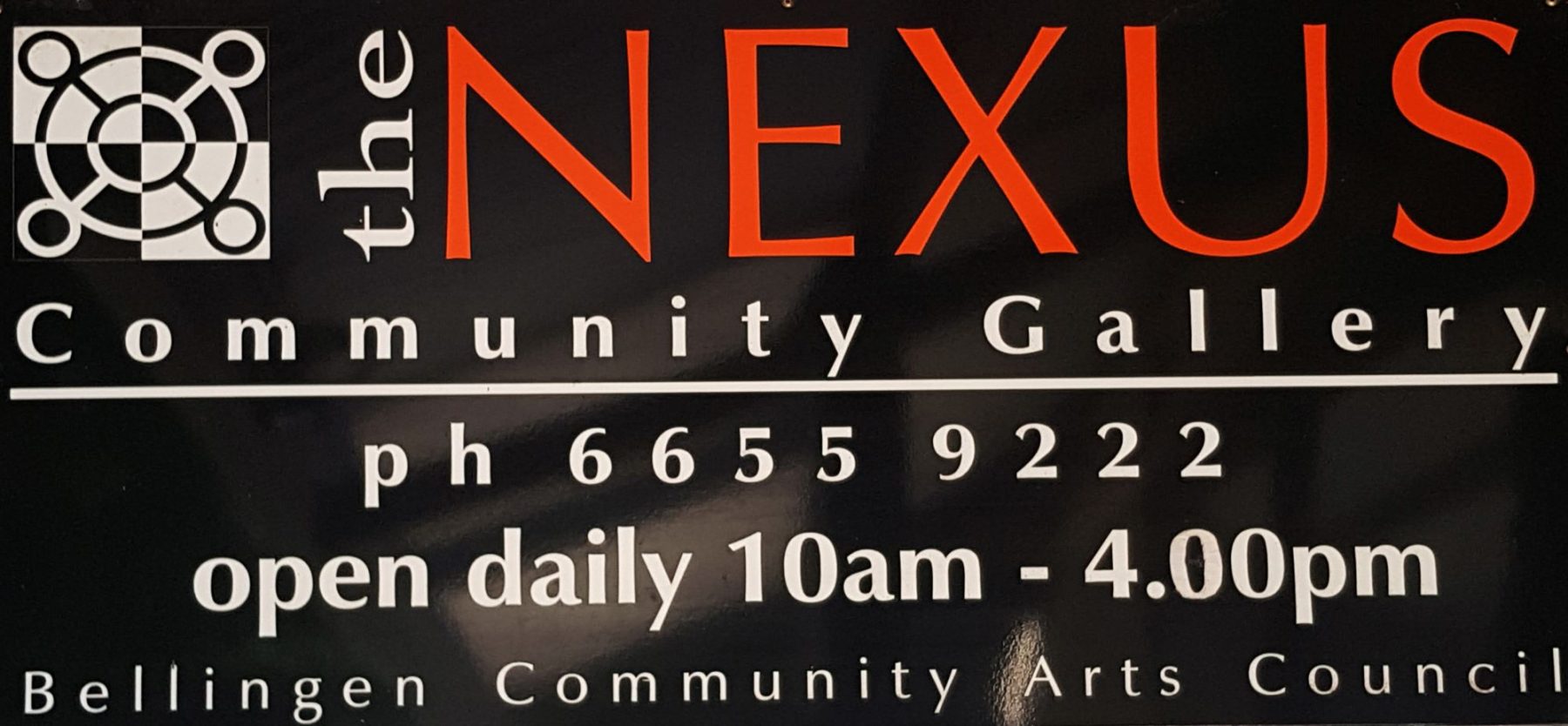 Nexus Gallery Sign